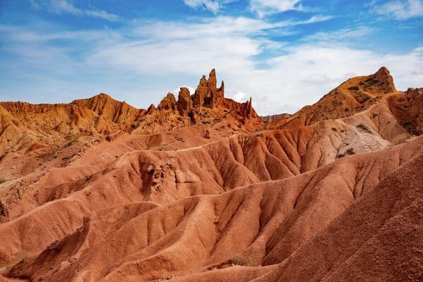 BARSKAUN waterfall + SKAZKA gorge, Jety-Oguz + church and mosque in Karakol + Hot Spring 1