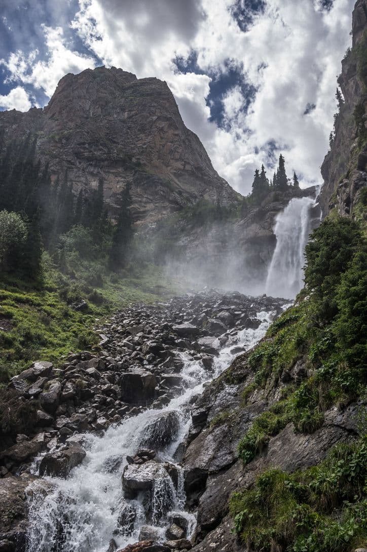 BARSKAUN waterfall + SKAZKA gorge, Jety-Oguz + church and mosque in Karakol + Hot Spring 4
