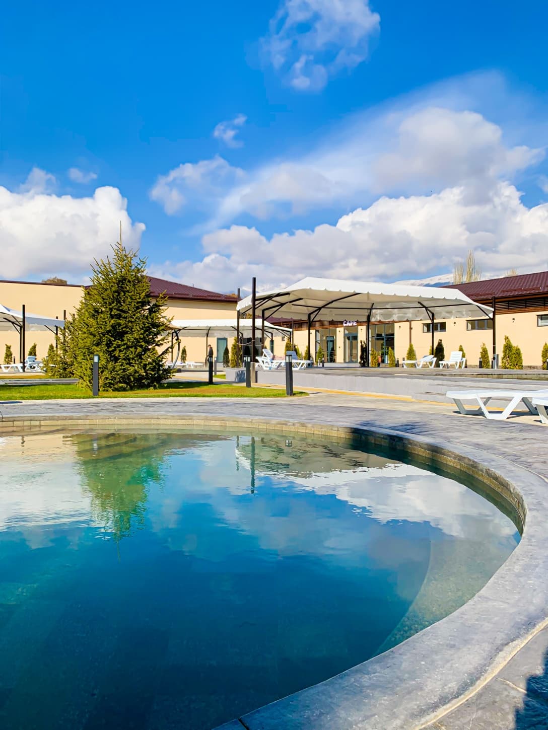 горячие источники в Spa комплексе Ак-Бермет 5